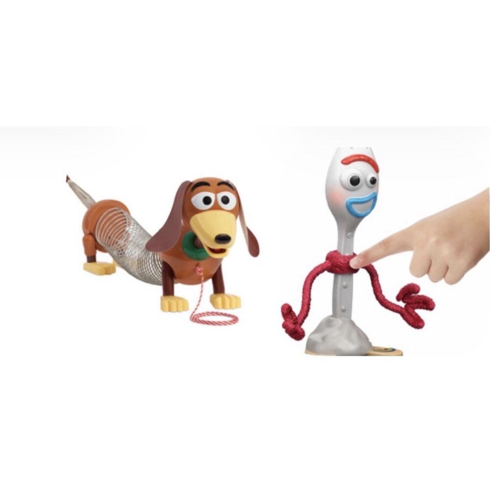 Toy Story 5 Viral Bundle Forky 7 And Slinky Dog Pull Toy